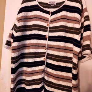 Vintage Reba Rose Cardigan